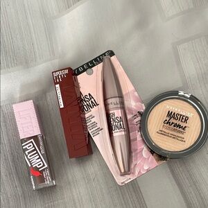 Maybelline Red and Pink Lipstick Collection